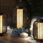Illuminate Your Outdoor Space with a Garden Lantern Floor Lamp