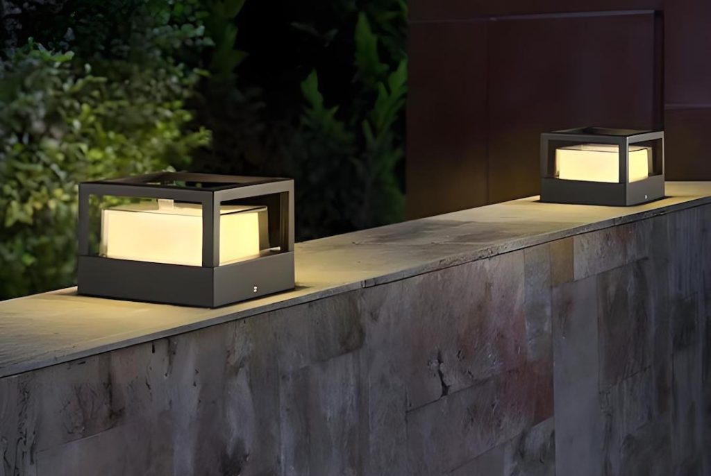 Enhance Your Garden Entrance with Waterproof Pillar Lights