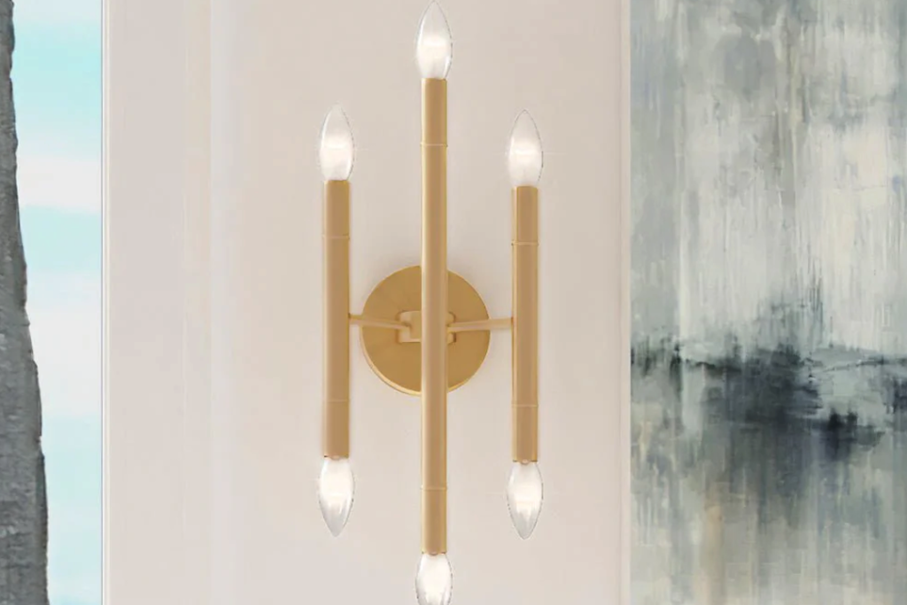 Timeless Elegance: Brushed Gold Mid-Century Modern Wall Sconces