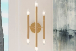 Timeless Elegance: Brushed Gold Mid-Century Modern Wall Sconces