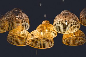 Photo rattan pendant shades