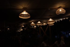Photo wicker pendant light